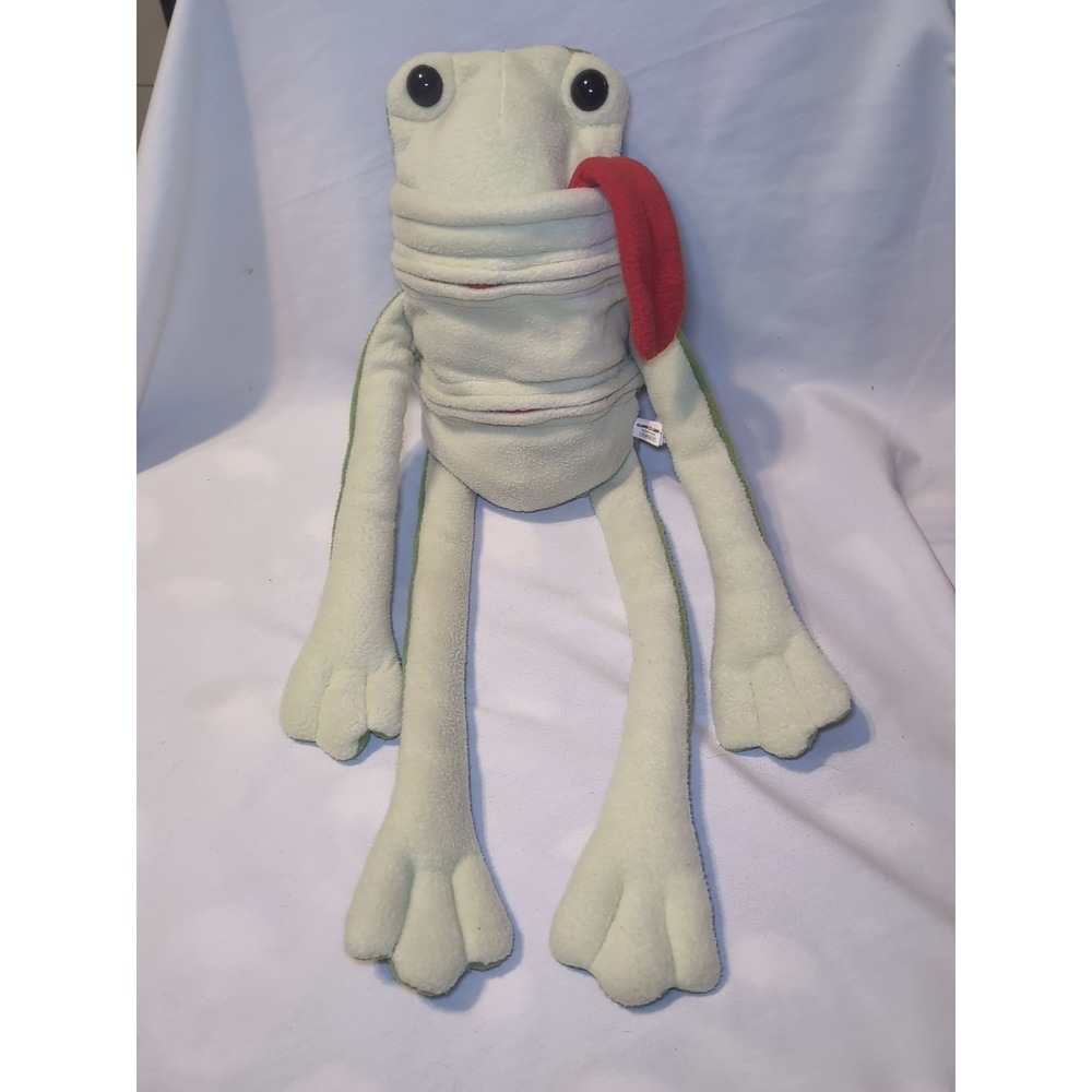 28" Clump-O-Lump Frog Interchangeable Knock Knock Toys Plush RARE